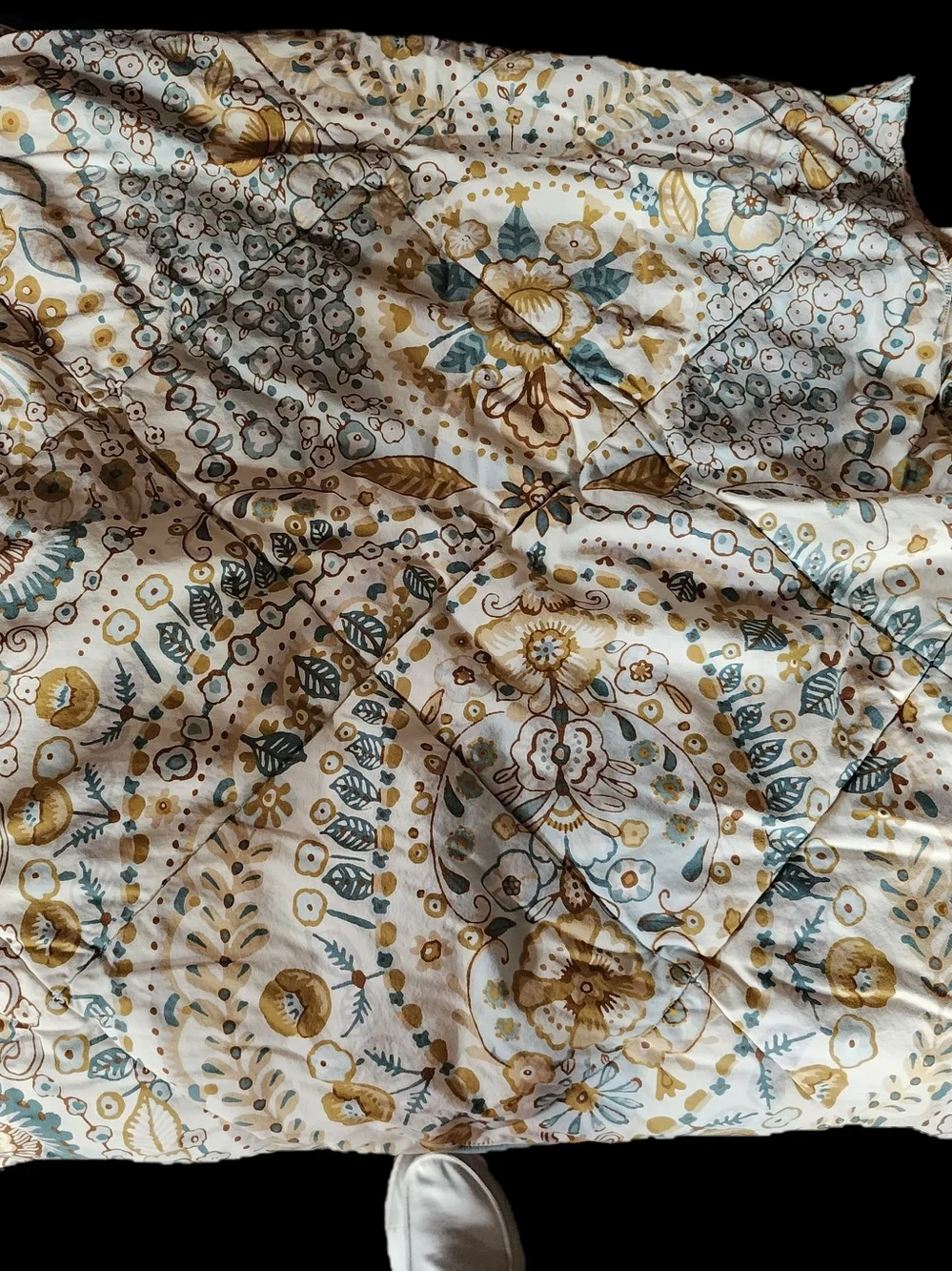 Pottery Barn soft floral